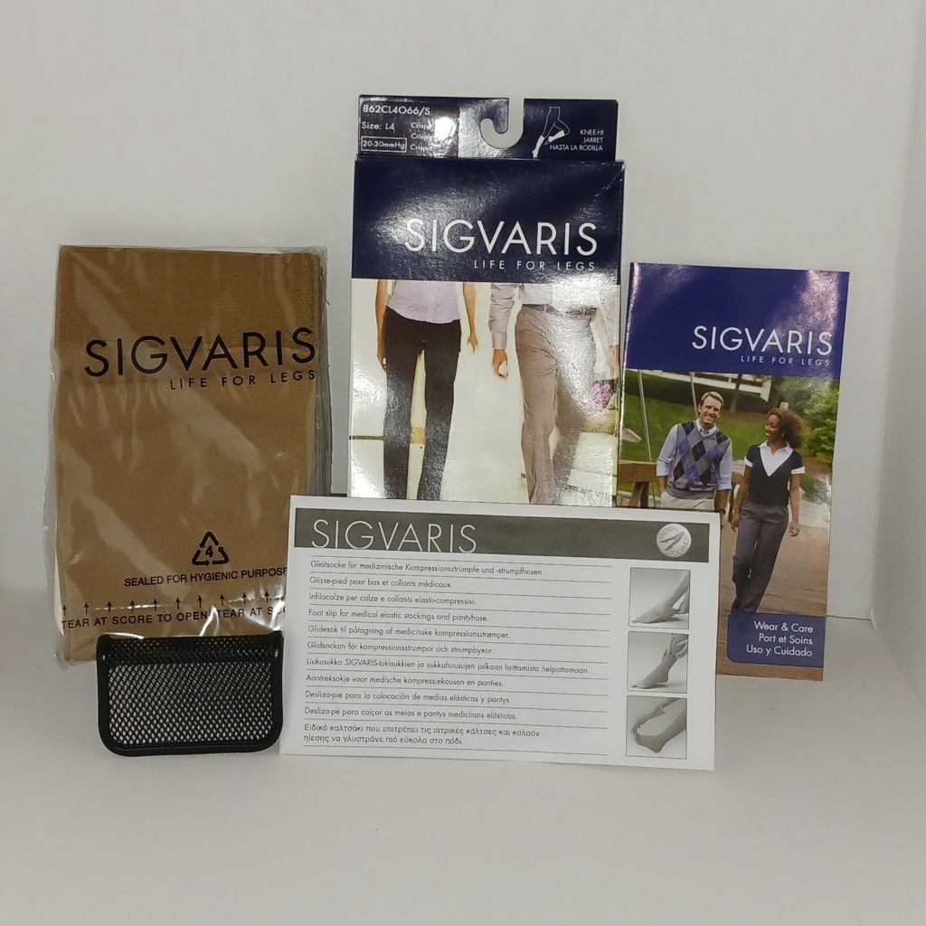 Sigvaris OpenToe KneeHi Compression Stockings 2030 Mmhg L4 Nib